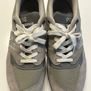 New Balance Made in USA 998 Core | Gray with Silver | Size 9.5 Men
